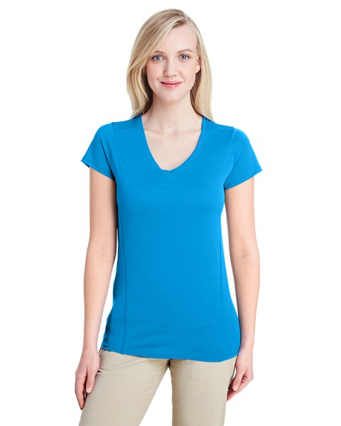 Gildan 47V00L - Tech Womens Performance V-Neck T-Shirt
